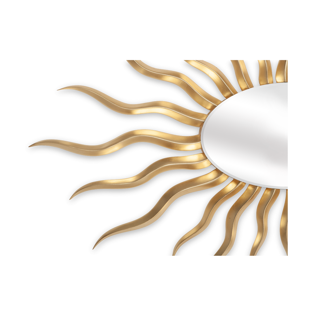 Elliptical Sunburst Mirror