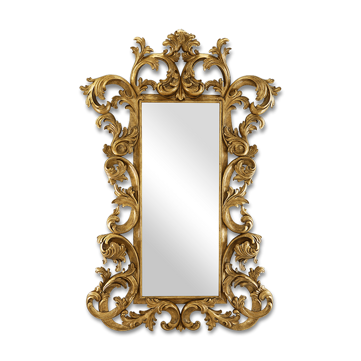 French Flourish Lean-To Mirror