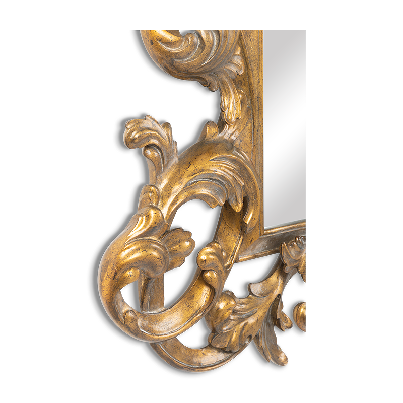 French Flourish Lean-To Mirror