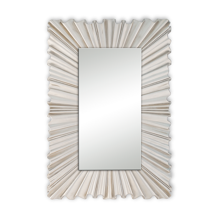 Ruffle Mirror