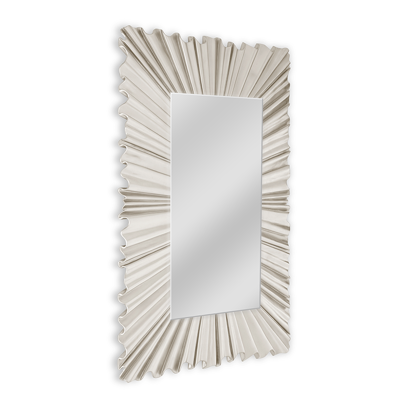 Ruffle Mirror