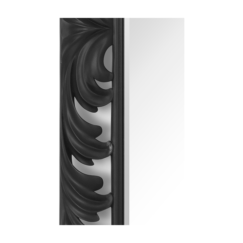 Gris Feathers Mirror