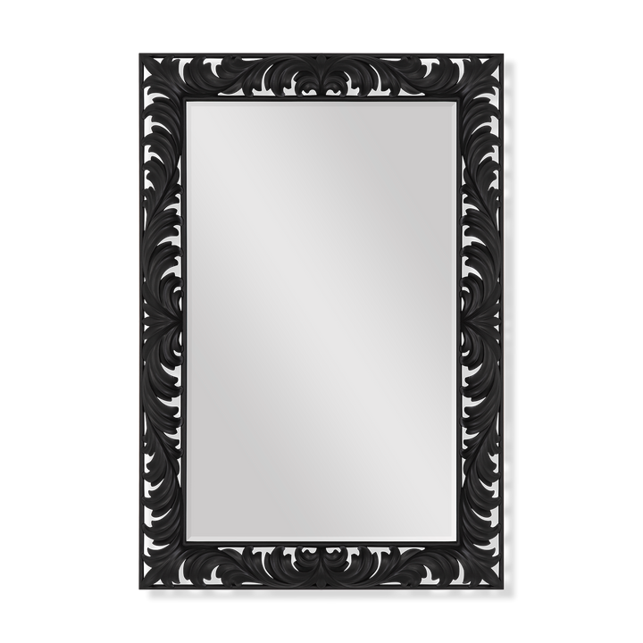 Gris Feathers Mirror