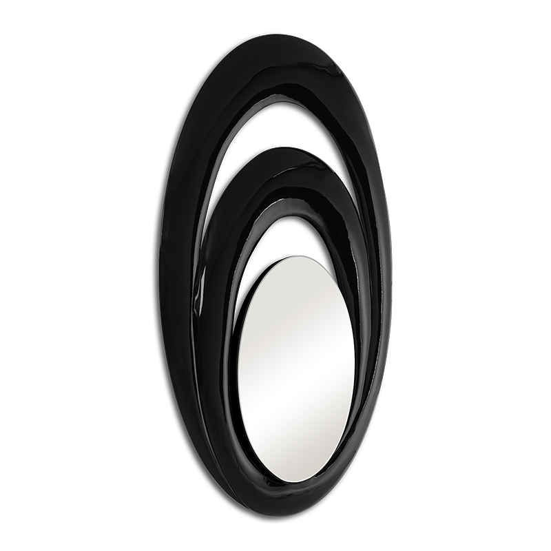 Ovale Pearl Mirror