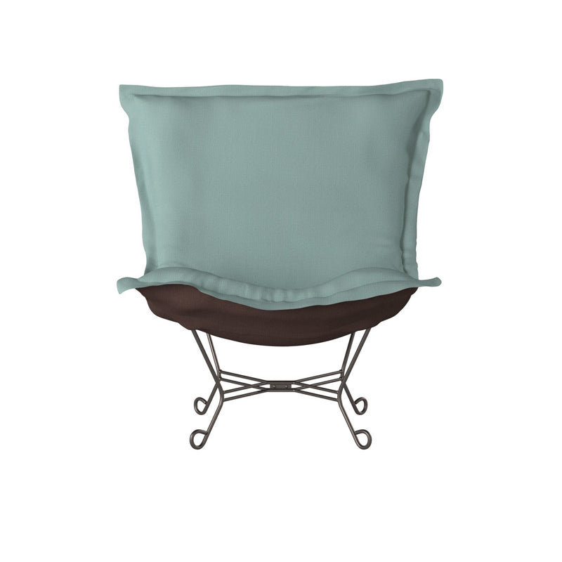The Sterling Puff Scroll Puff Chair