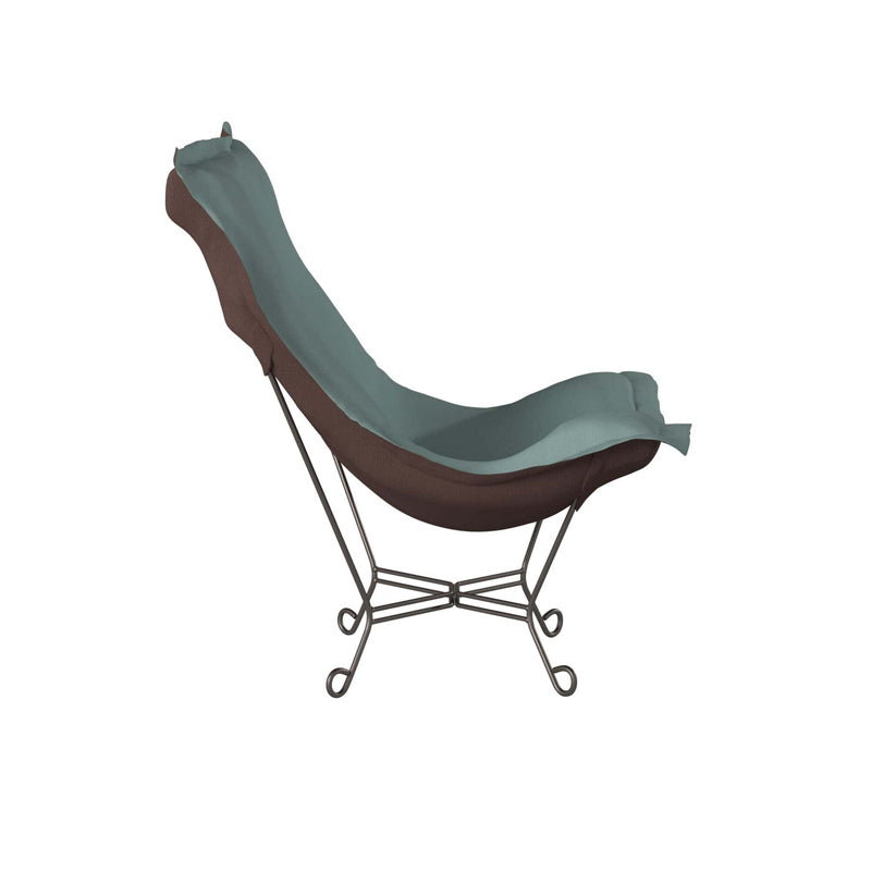 The Sterling Puff Scroll Puff Chair