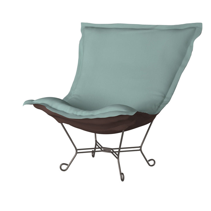 The Sterling Puff Scroll Puff Chair