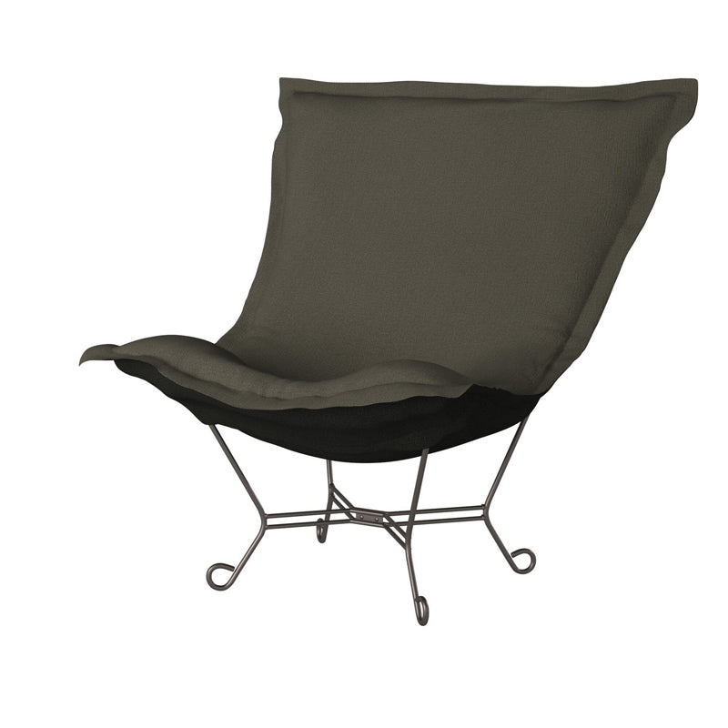 The Sterling Puff Scroll Puff Chair