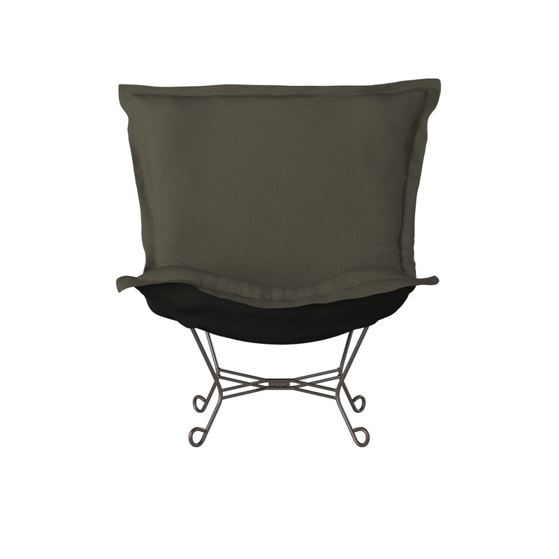 The Sterling Puff Scroll Puff Chair