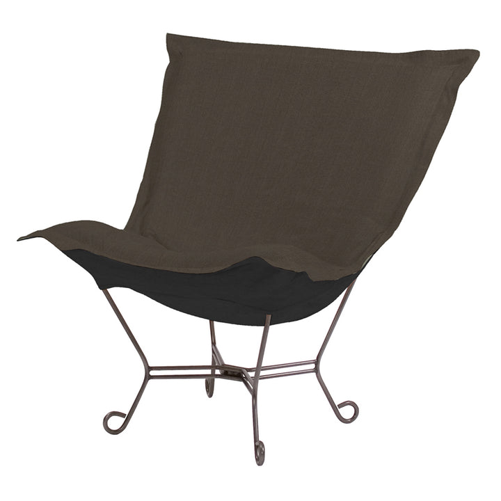 The Sterling Puff Scroll Puff Chair