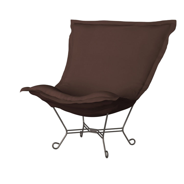 The Sterling Puff Scroll Puff Chair