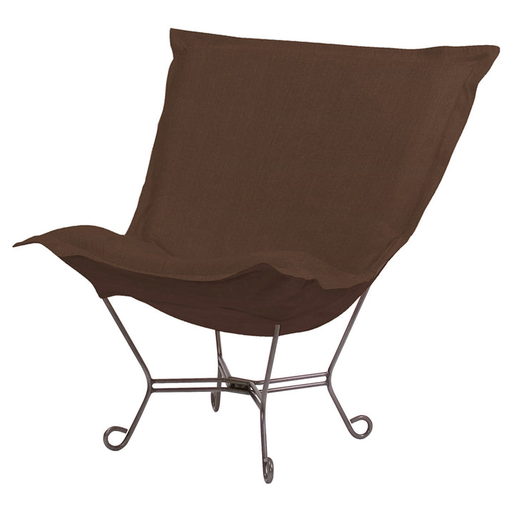 The Sterling Puff Scroll Puff Chair