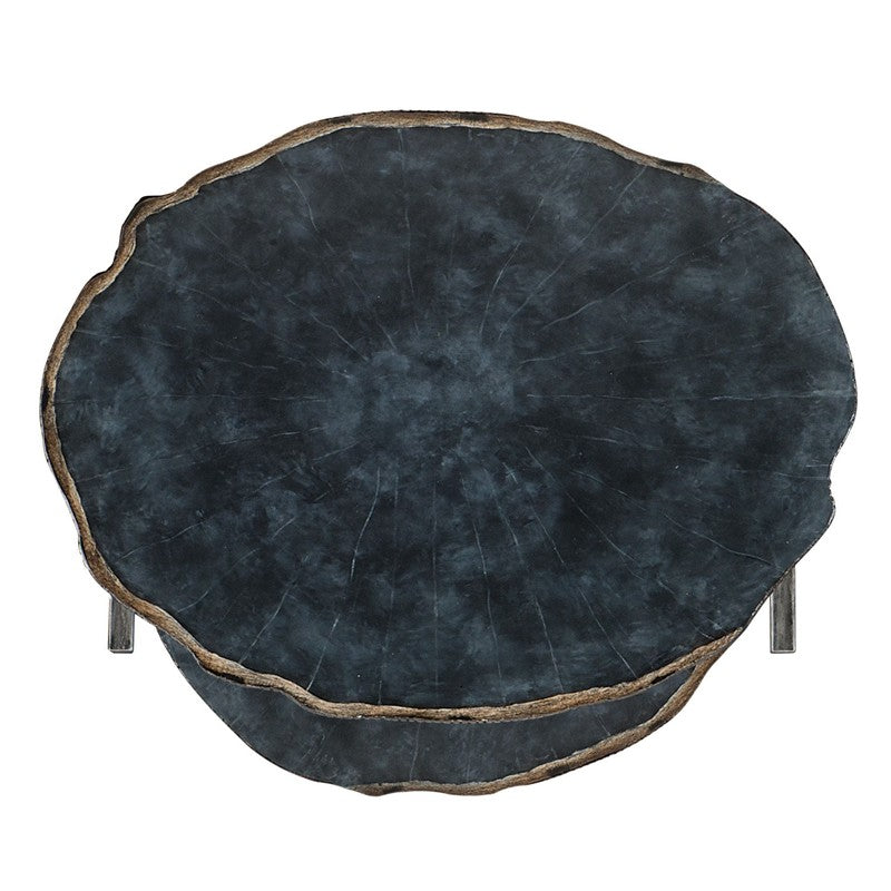 Melange - Nesting Tables - Dark Gray