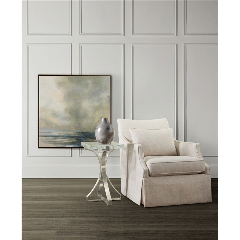 Melange - Bubble Glass Accent Table