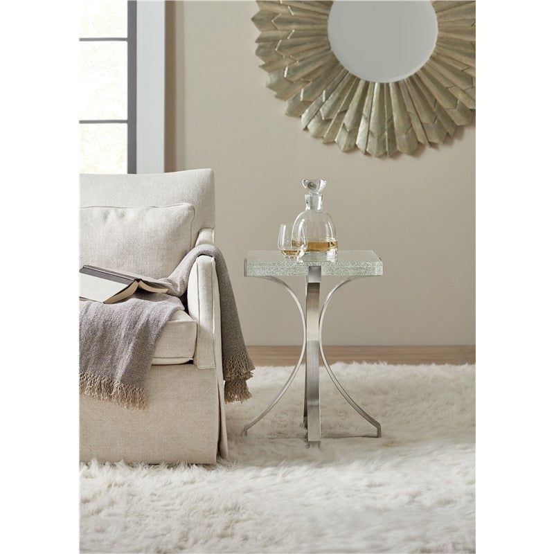 Melange - Bubble Glass Accent Table
