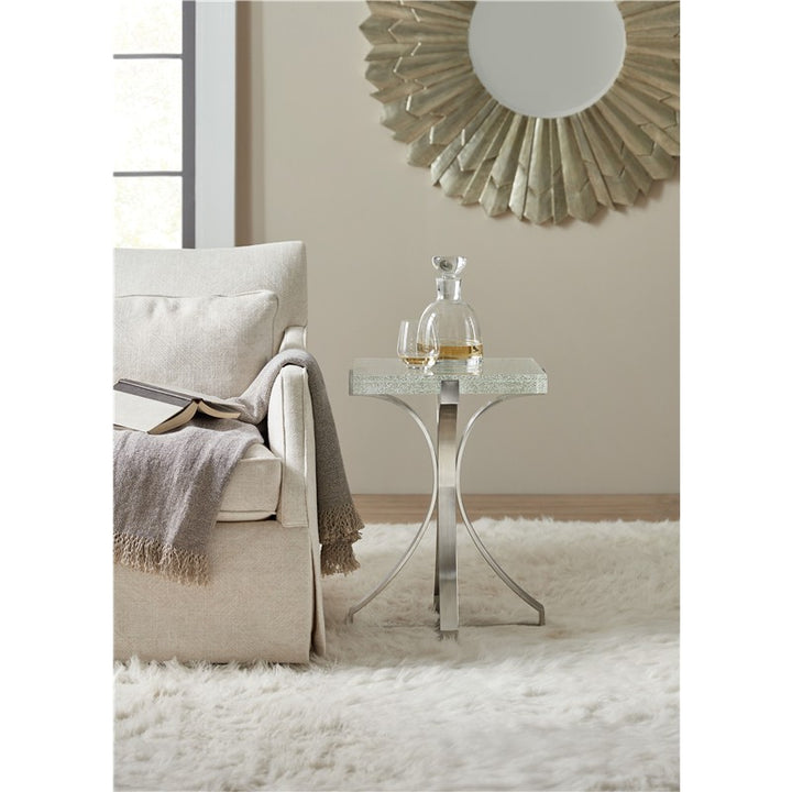 Melange - Bubble Glass Accent Table