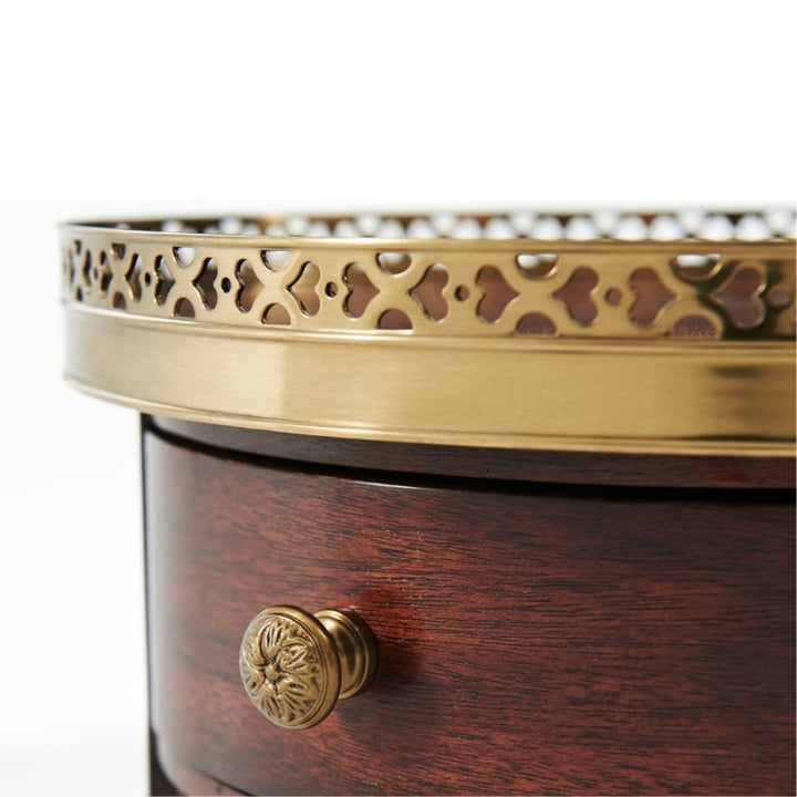 Louis XVI Circle Accent Table