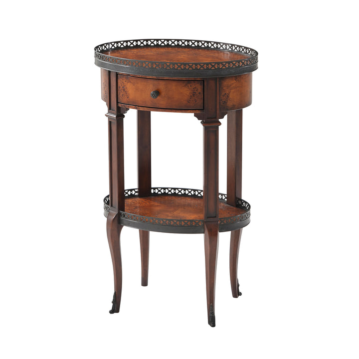 Delicate and Pierced Accent Table