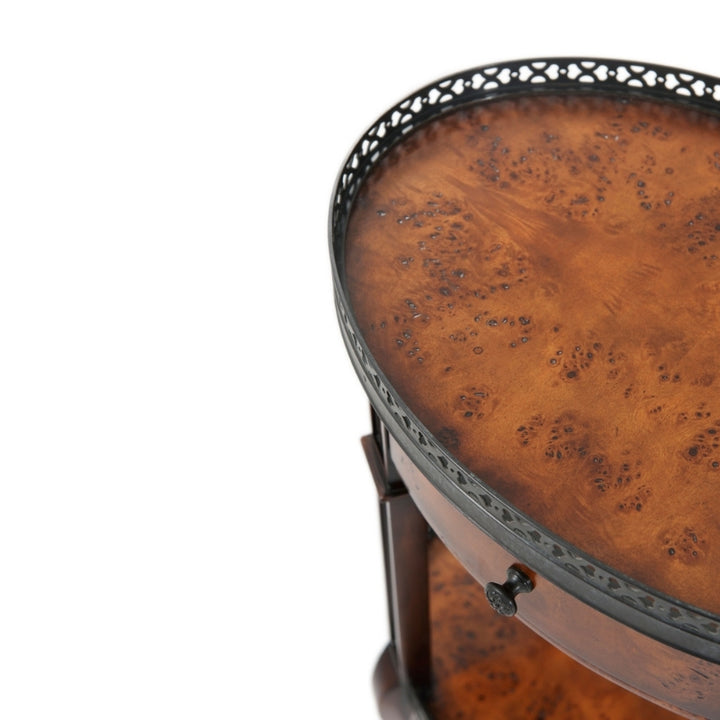Delicate and Pierced Accent Table