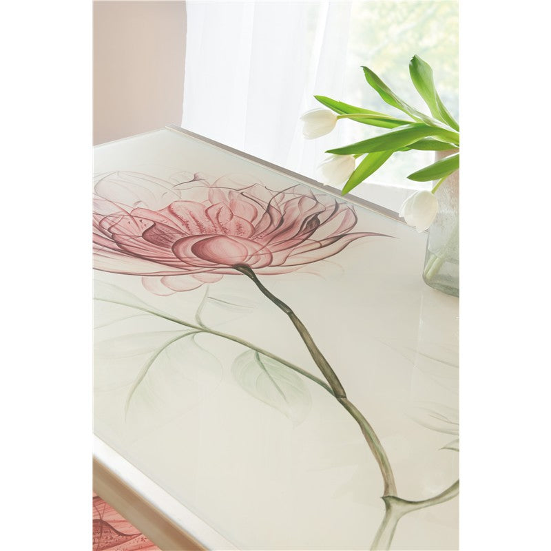 Susan G. Komen - Blossoming Hope Cocktail Table - Gold