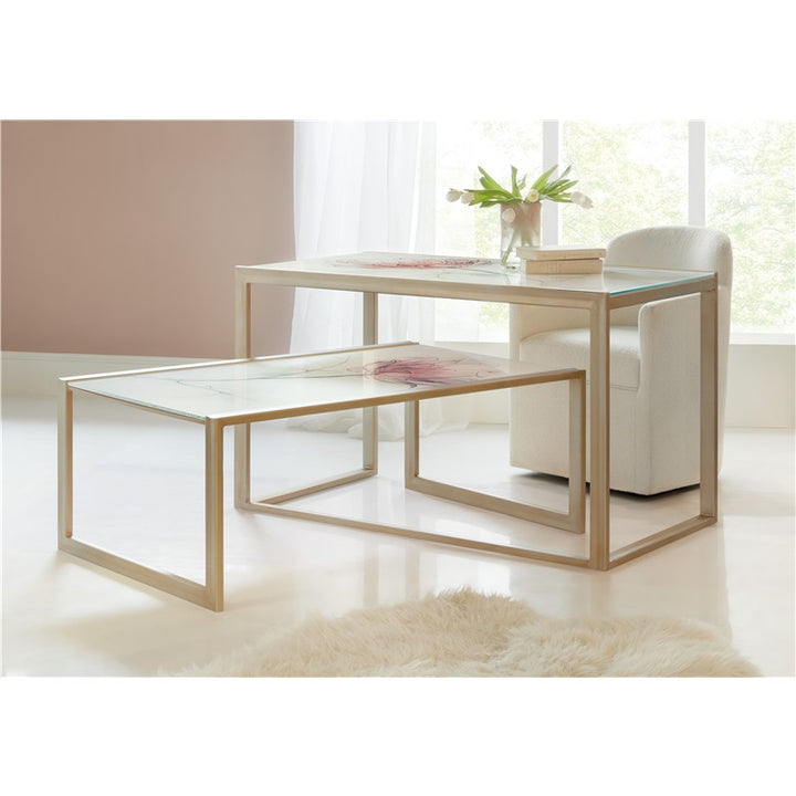 Susan G. Komen - Blossoming Hope Cocktail Table - Gold