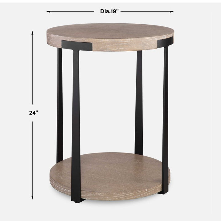 Palisade - Round Side Table - Natural