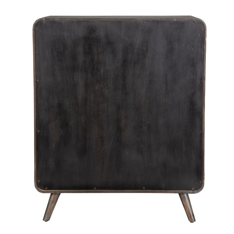 Hausen - 2 Door Mid-Century Cabinet -