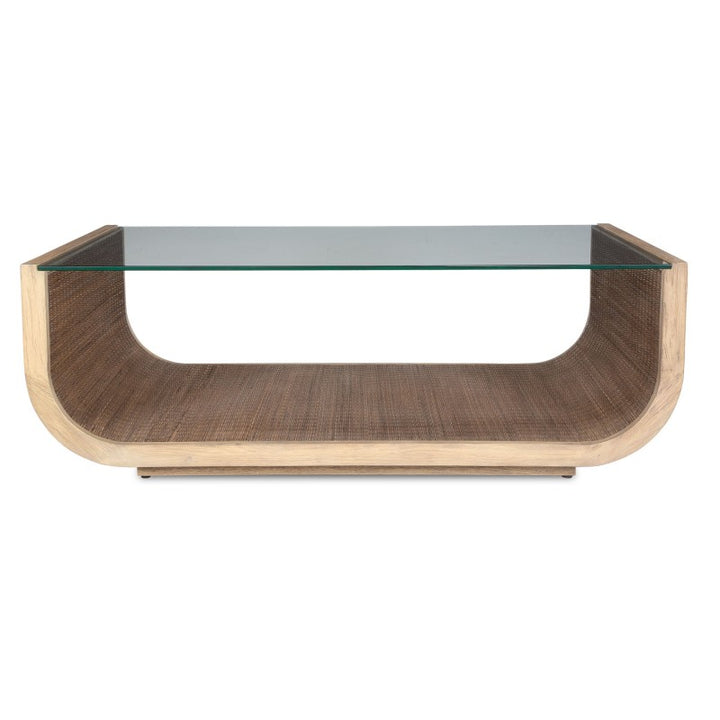 Farrington - Modern Coffee Table - Light Brown
