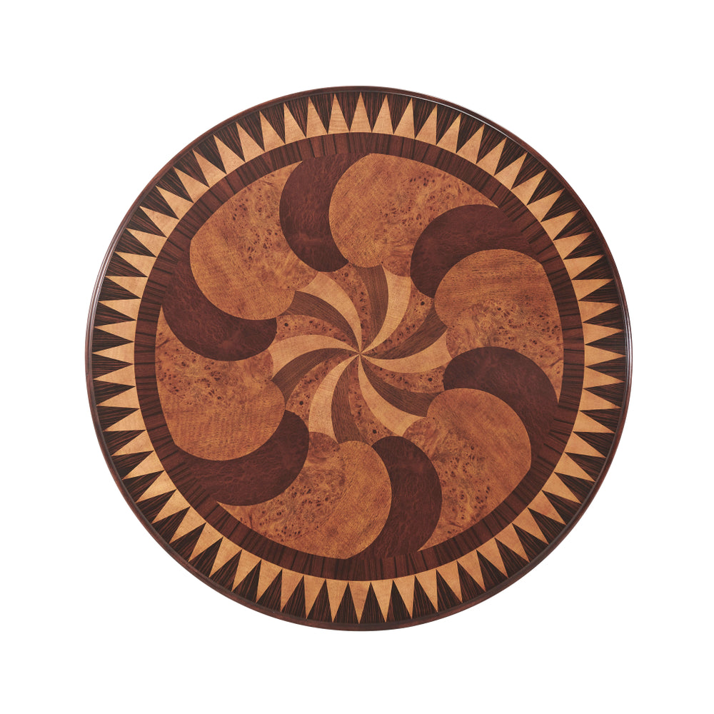 Swirling Teardrops Centre Table