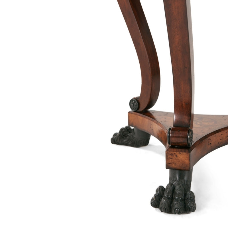 Burl Swirls Side Table