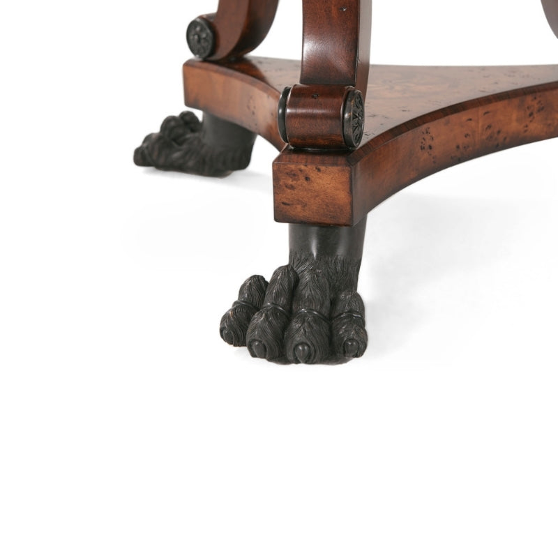 Burl Swirls Side Table