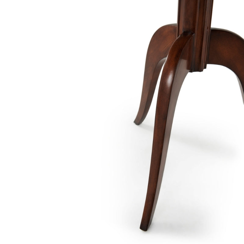 Modern Piecrust Accent Table