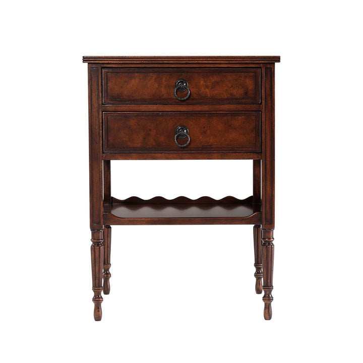 Midnight in 1850 Accent Table