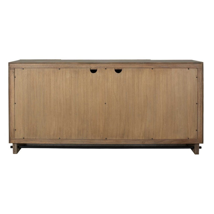 Kellem - Wood 4 Door Cabinet - Natural