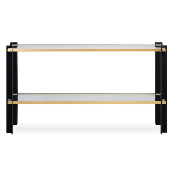 Cunene - Contemporary Console Table - Black
