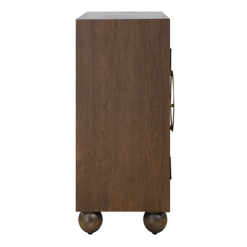 Mayenne - 2 Door Wood Cabinet - Oak