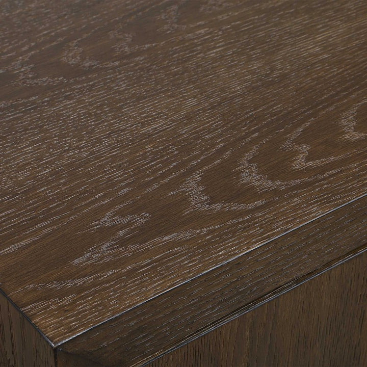 Mayenne - 2 Door Wood Cabinet - Oak