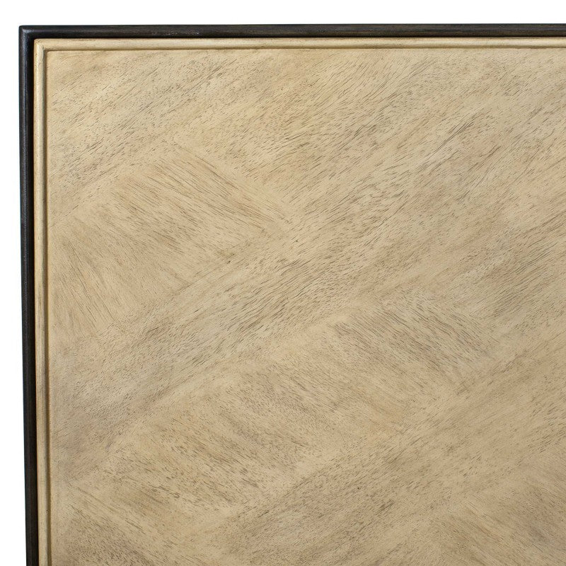 Reina - Modern 2 Door Cabinet - Woodtone