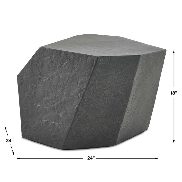 Parra - Outdoor Side Table - Slate