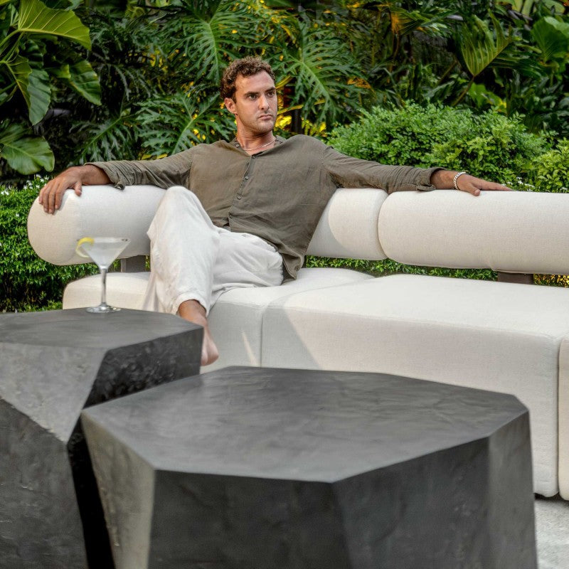 Parra - Outdoor Coffee Table - Slate