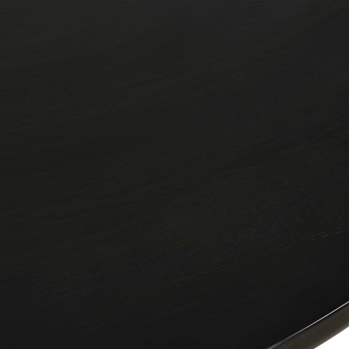 Hersch - Round Dining Table - Black