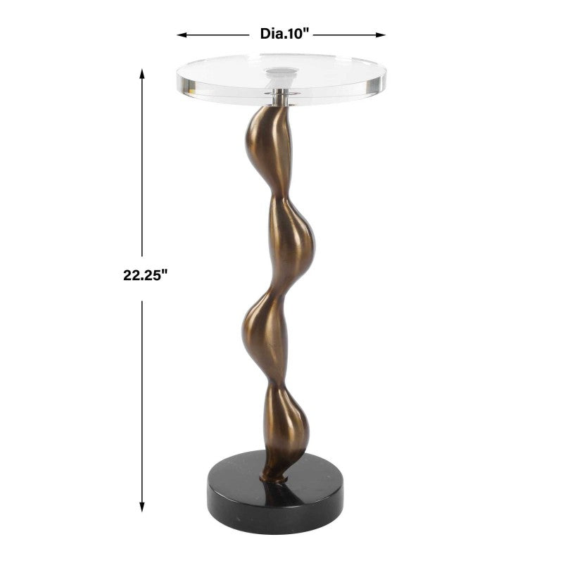 Remolino - Drink Table - Bronze