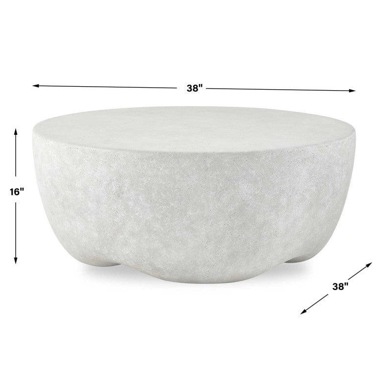 Wright - Outdoor Coffee Table - Gray