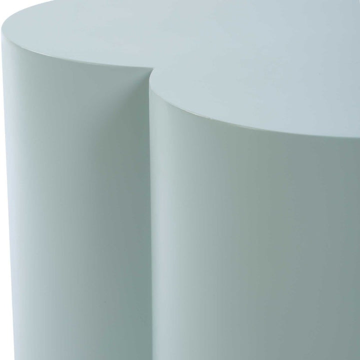 Beven - Outdoor Accent Table - Light Blue