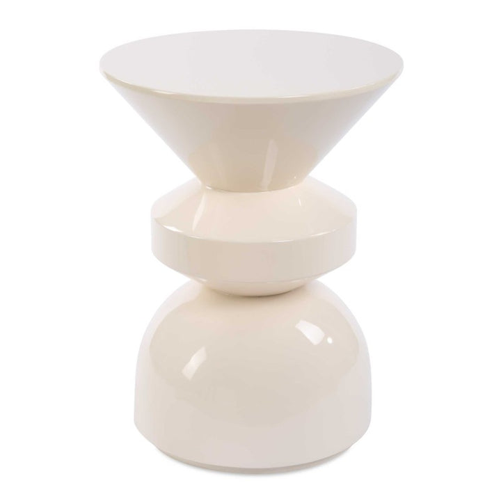 Lyford - Modern Accent Table - White