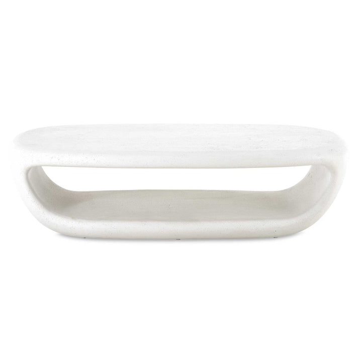 Leyton - Outdoor Coffee Table - White