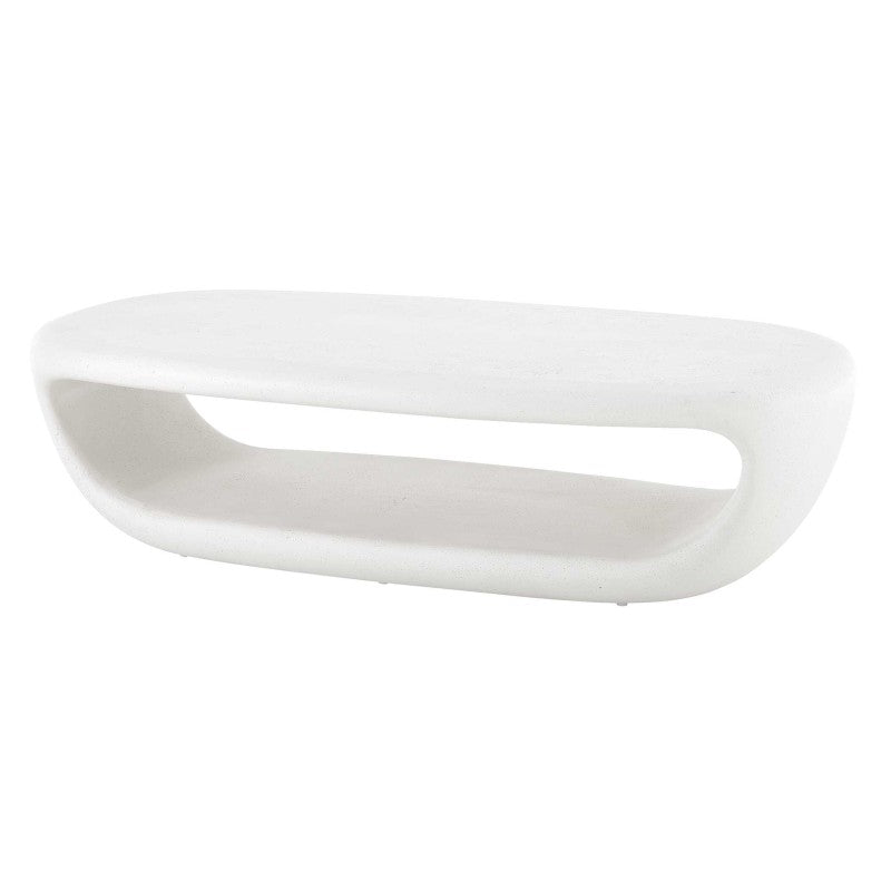 Leyton - Outdoor Coffee Table - White