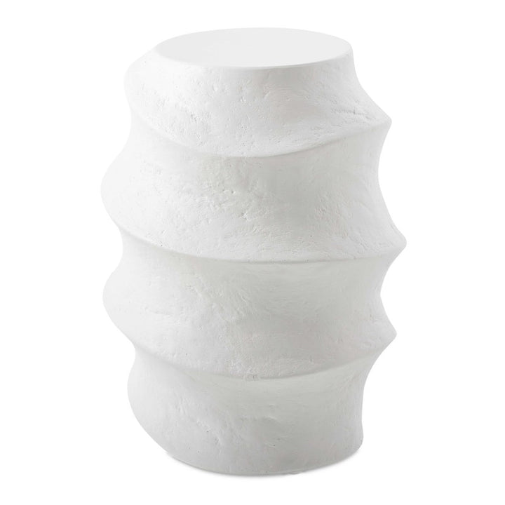 Winded - Outdoor Accent Table - White