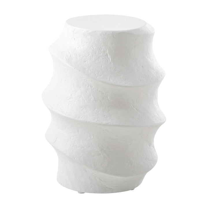 Winded - Outdoor Accent Table - White