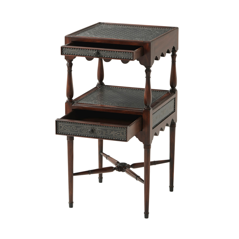 By a Regency Engraver Accent Table